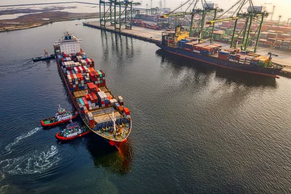 Cargo ships